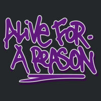 Alive For A Reason (Purple) Design